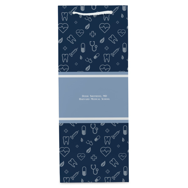 Medical Doctor Wine Gift Bag - Gloss - Front