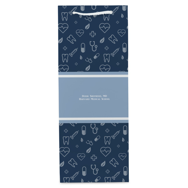 Medical Doctor Wine Gift Bag - Matte - Front