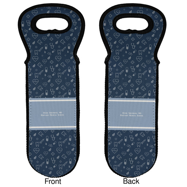 Medical Doctor Wine Tote Front & Back