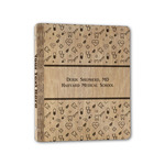 Medical Doctor Wood 3-Ring Binder - 1" Half-Letter Size (Personalized)