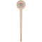 Medical Doctor Wooden 4" Food Pick - Round - Single Pick