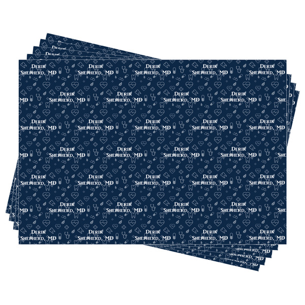 Medical Doctor Wrapping Paper - Front & Back - Sheets Approval