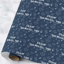 Medical Doctor Wrapping Paper Roll - Large - Matte (Personalized)