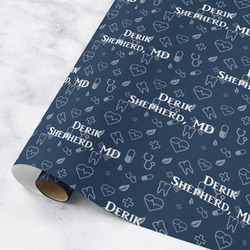 Medical Doctor Wrapping Paper Roll - Medium - Matte (Personalized)