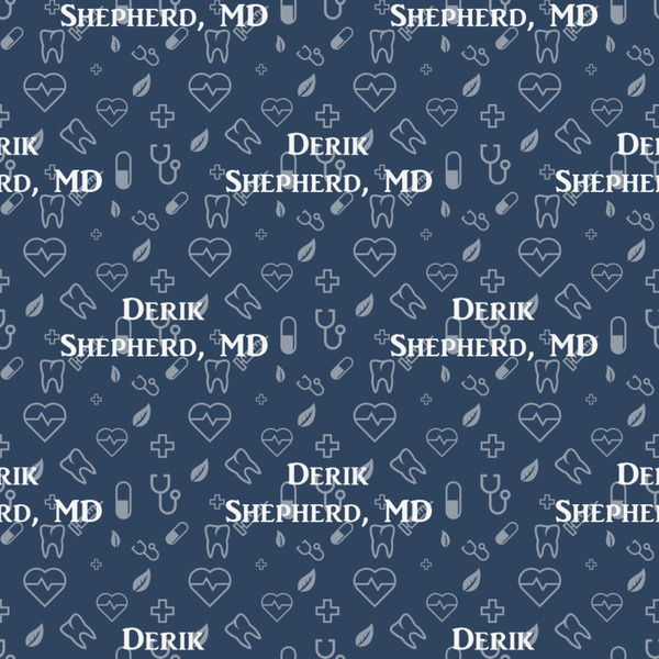 Medical Doctor Wrapping Paper Square
