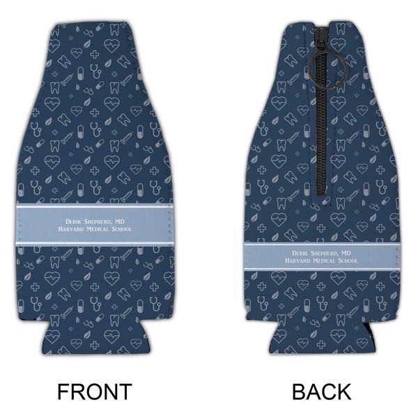 Medical Doctor Zipper Bottle Cooler - APPROVAL