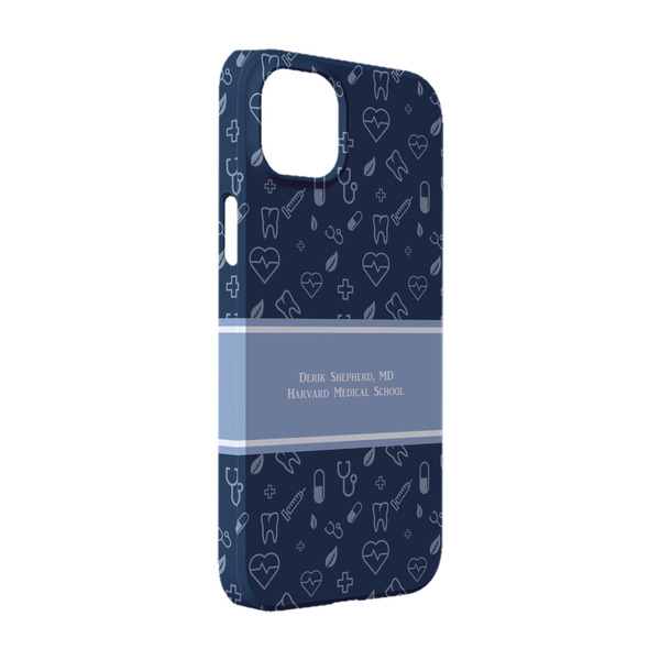 Custom Medical Doctor iPhone Case - Plastic - iPhone 14 (Personalized)