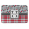 Red & Gray Dots and Plaid Anti-Fatigue Kitchen Mats - APPROVAL