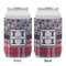 Red & Gray Dots and Plaid Can Sleeve - APPROVAL (single)