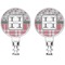 Red & Gray Dots and Plaid Corkscrew - Apvl