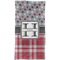 Red & Gray Dots and Plaid Crib Comforter/Quilt - Apvl