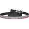 Red & Gray Dots and Plaid Dog Leash w/ Metal Hook2