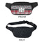 Red & Gray Dots and Plaid Fanny Packs - APPROVAL