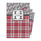 Red & Gray Dots and Plaid Gift Bags - Parent/Main