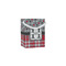 Red & Gray Dots and Plaid Jewelry Gift Bag - Gloss - Main
