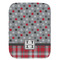 Red & Gray Dots and Plaid Old Burp Flat
