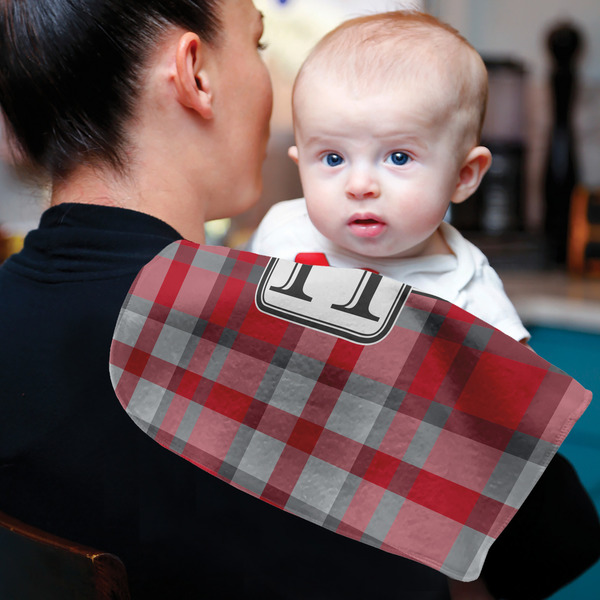 Red & Gray Dots and Plaid Old Burp - Lifestyle