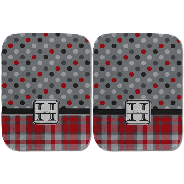 Red & Gray Dots and Plaid Old Burps - Approval