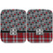 Red & Gray Dots and Plaid Old Burps - Approval