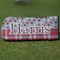 Red & Gray Dots and Plaid Putter Cover - Front