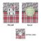 Red & Gray Dots and Plaid Small Gift Bag - Approval