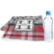 Red & Gray Dots and Plaid Sports & Fitness Towel (Personalized)