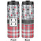Red & Gray Dots and Plaid Stainless Steel Tumbler - Apvl