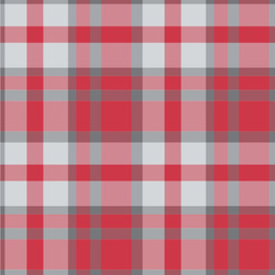 Red & Gray Dots and Plaid Wallpaper & Surface Covering (Water Activated 24"x 24" Sample)