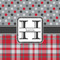 Red & Gray Dots and Plaid