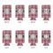 Red & Gray Plaid 16oz Can Sleeve - Set of 4 - APPROVAL