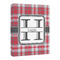 Red & Gray Plaid Canvas Print - 16x20 (Personalized)