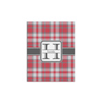 Red & Gray Plaid Poster - Multiple Sizes (Personalized)