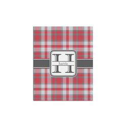 Red & Gray Plaid Poster - Multiple Sizes (Personalized)