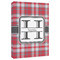 Red & Gray Plaid Canvas Print - 20x30 (Personalized)