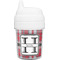 Red & Gray Plaid Baby Sippy Cup (Personalized)