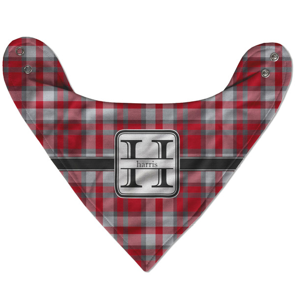 Red & Gray Plaid Bandana Flat Approval