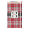 Red & Gray Plaid Colored Pencils (Personalized)