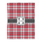 Red & Gray Plaid Comforter - Twin - Front