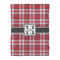 Red & Gray Plaid Comforter - Twin XL - Front
