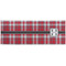 Red & Gray Plaid Cooling Towel- Approval