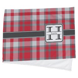 Red & Gray Plaid Cooling Towel (Personalized)