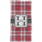 Red & Gray Plaid Crib Comforter/Quilt - Apvl