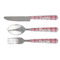 Red & Gray Plaid Cutlery Set (Personalized)