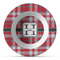 Red & Gray Plaid Microwave & Dishwasher Safe CP Plastic Bowl - Main