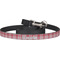Red & Gray Plaid Dog Leash w/ Metal Hook2