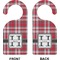 Red & Gray Plaid Door Hanger (Approval)