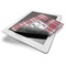 Red & Gray Plaid Electronic Screen Wipe - iPad
