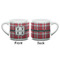 Red & Gray Plaid Espresso Cup - 6oz (Double Shot) (APPROVAL)