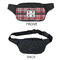 Red & Gray Plaid Fanny Packs - APPROVAL