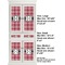 Red & Gray Plaid Full Cabinet (Show Sizes)